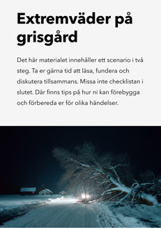 Omslag: Extremväder på grisgård