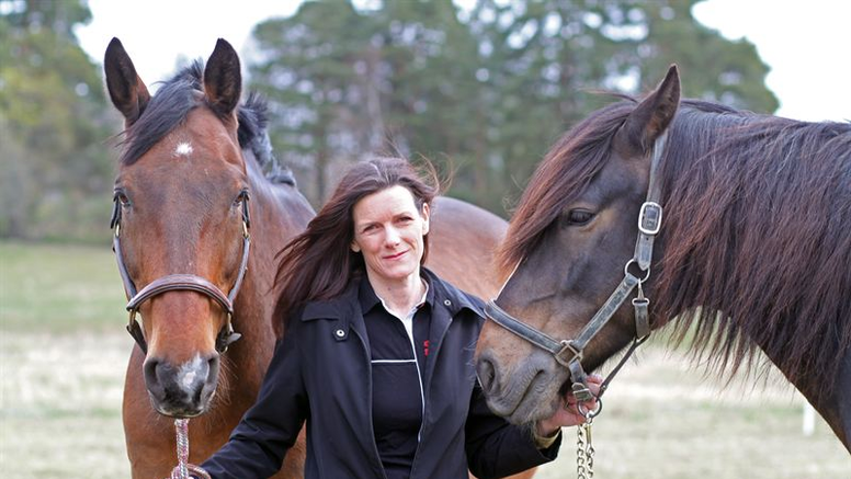 Tf statsveterinär Gittan Gröndahl, SVA, initierade 2016 ett smittskyddsprojekt tillsammans med länsveterinärerna i sex utvalda län. Foto: Carin Wrange